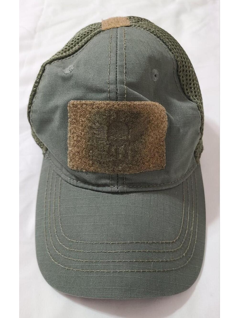Shellback Tactical OD Green Mesh Operator Hat Cap Mens Size L/XL Ripstop Morale